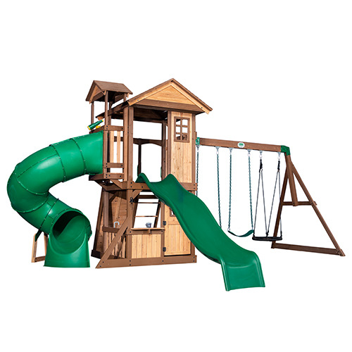 Tacoma Falls Wooden Swing Set – Nail It Handyman